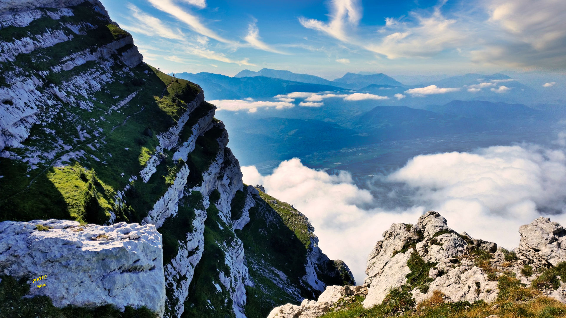 randonnée en chartreuse sangle vertigineux de Barrère