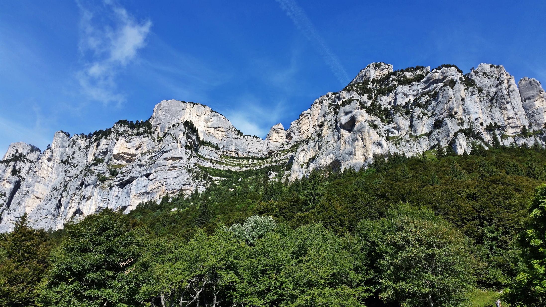 randonnée le passage de l'Aulp du Seuil  massif de la Chartreuse