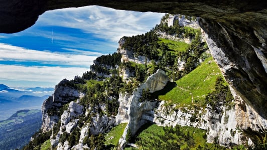 Le pas de Ragris   randonnée massif de la Chartreuse France