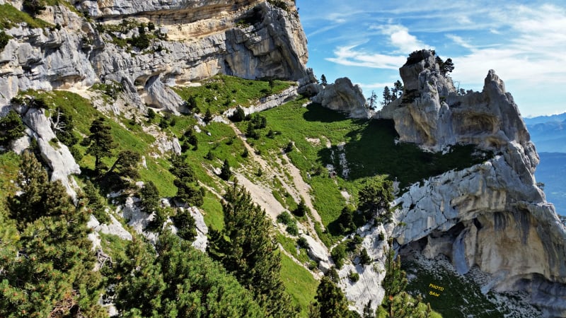 randonnée au Pas de Ragris massif de la Chartreuse