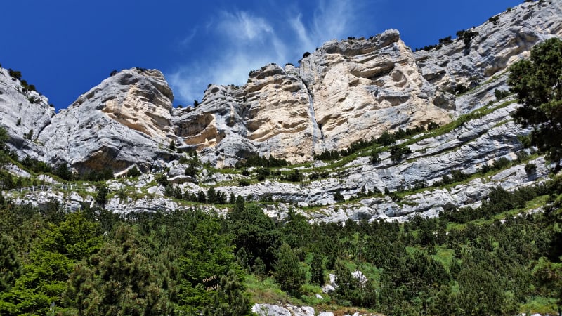 randonnée au passage de l'Aulp du Seuil  massif de la Chartreuse