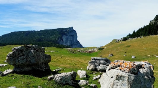 La porte de l'Alpette  randonnée massif de la Chartreuse France