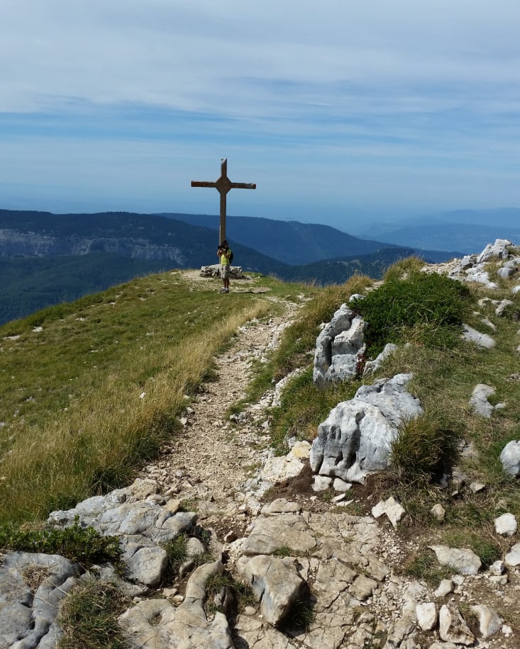 randonnée dans le  massif de la Chartreuse au Mont Granier  Pas des Barres