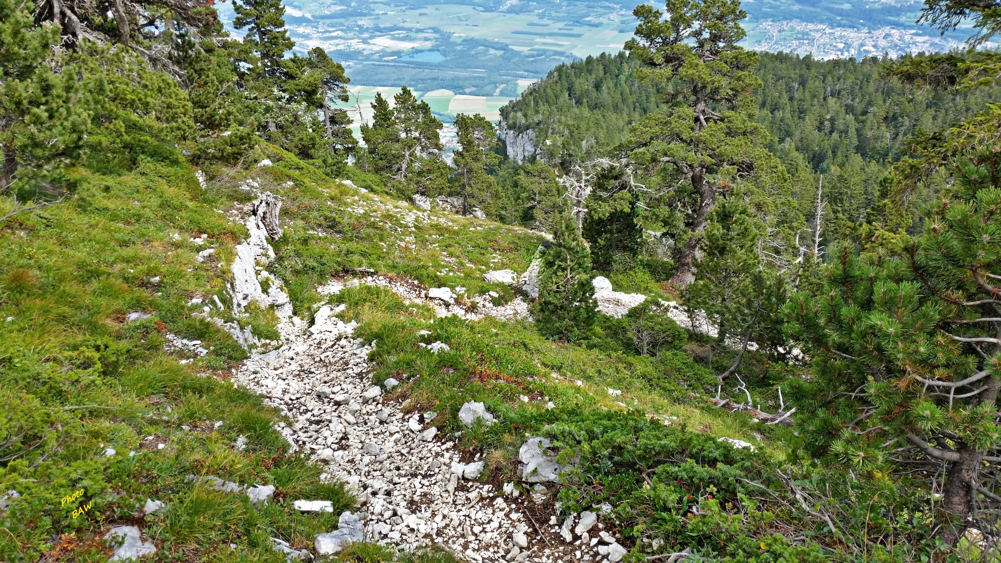 randonnée dans le  massif de la Chartreuse au Mont Granier  N