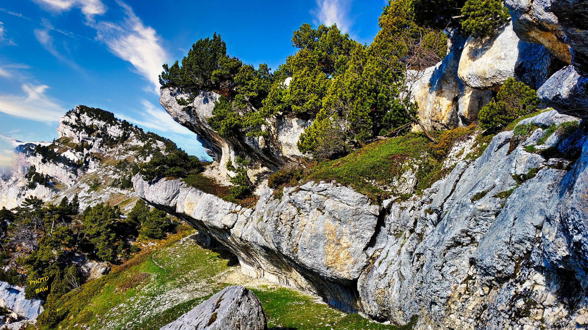 randonnée en chartreuse sangle du pas de Montbrun