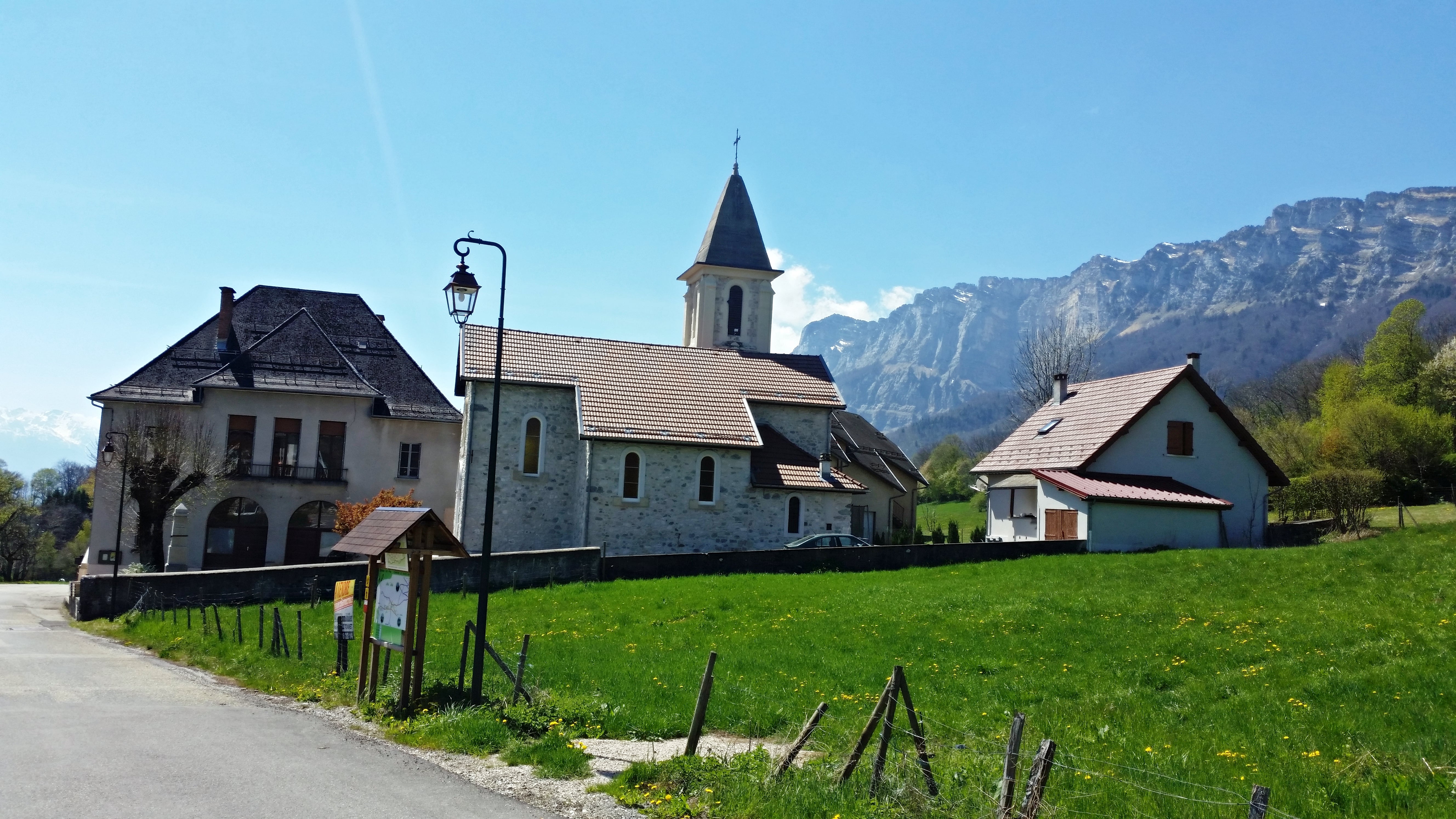 randonnée parcours Nature Les Près    massif de la Chartreuse