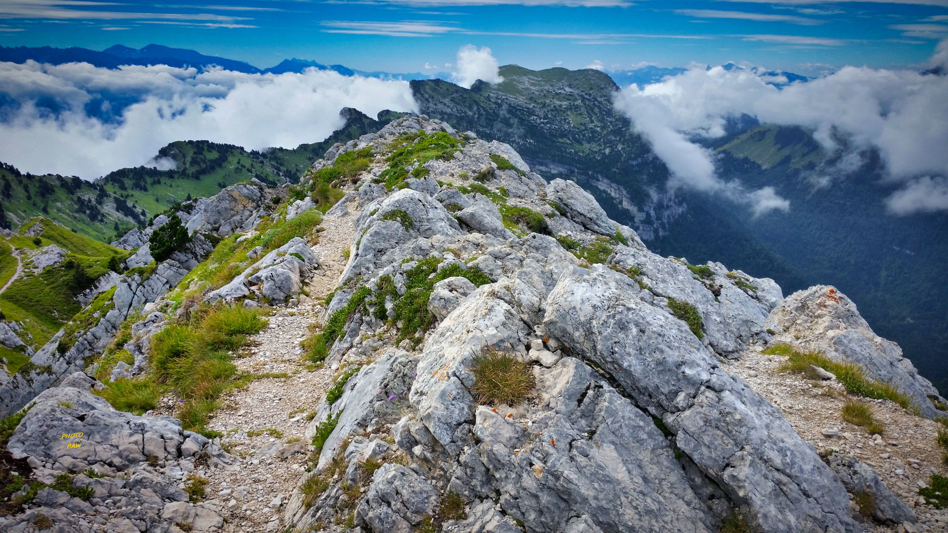 randonnée en chartreuse sangle de crête de malissard
