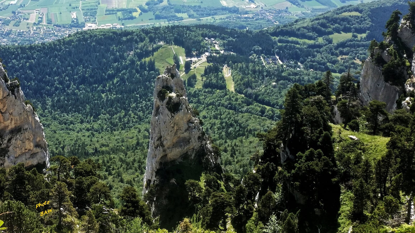 Le haut de l'Aiguillette Saint-Michel randonnée massif de la Chartreuse 