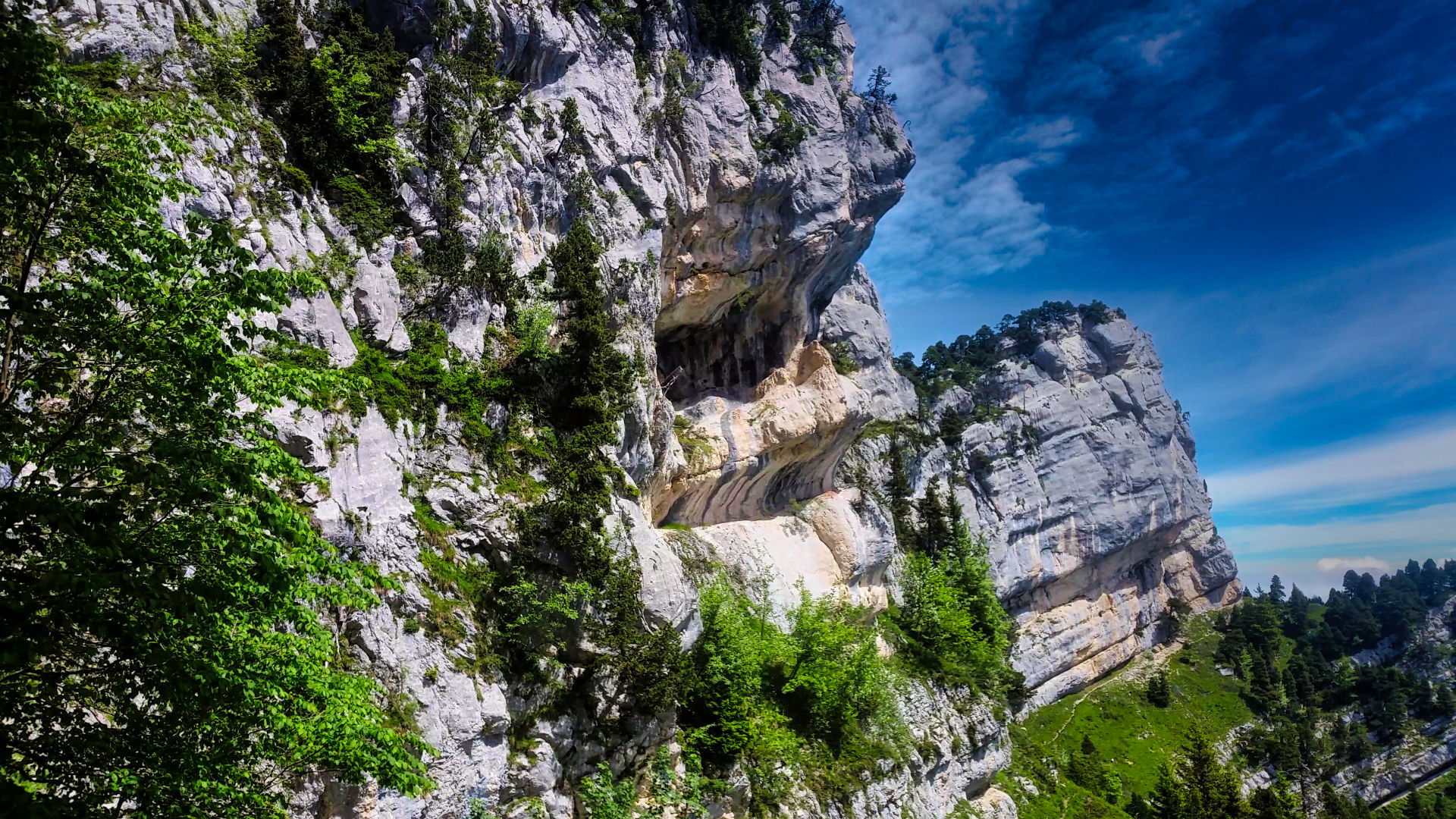 randonnée en chartreuse sangle de Belles ombres