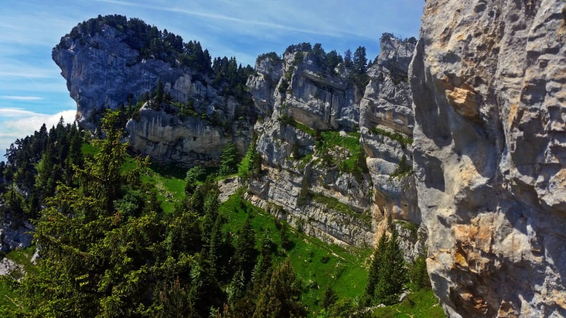 Randonnée Sangle de Belles Ombres massif de la Chartreuse