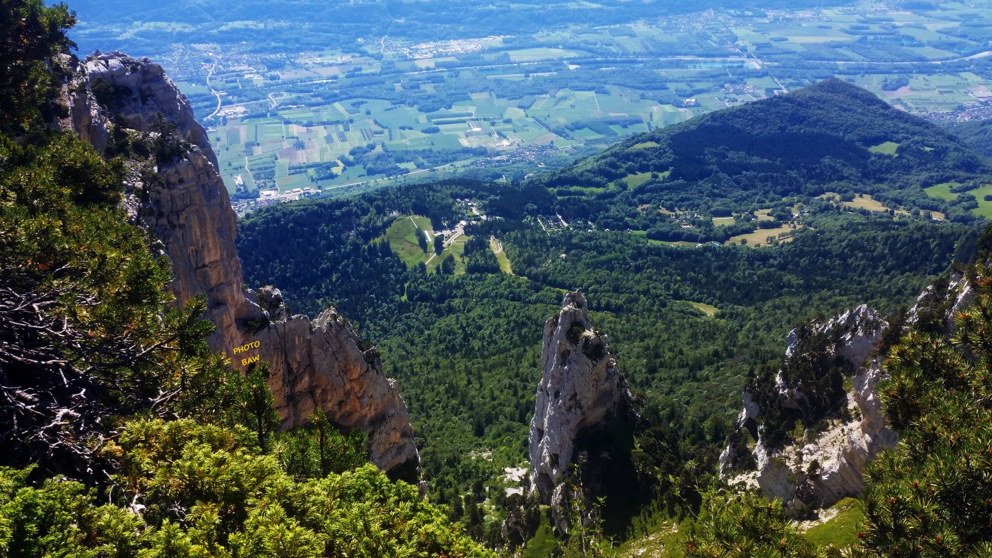 Le col de Marcieu massif de la Chartreuse paysage naturel Randonnée