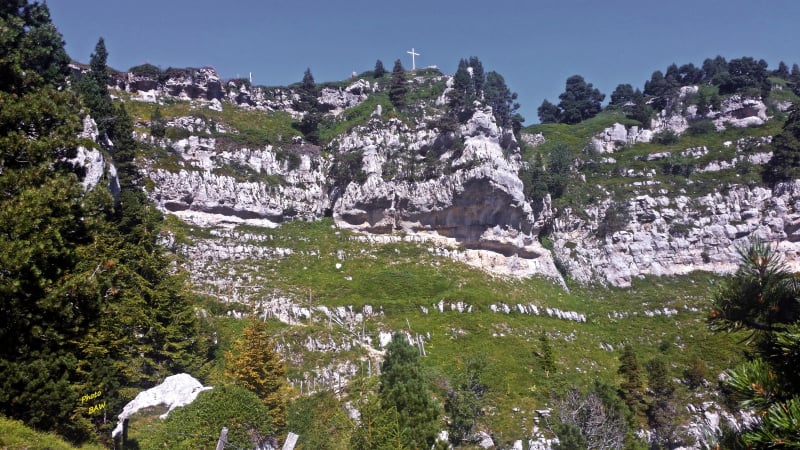 randonnée au passage de l'Aulp du Seuil  massif de la Chartreuse