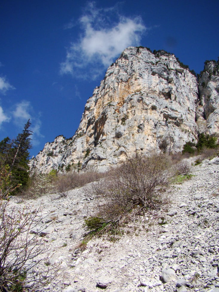 randonnée  le trou et passage de la Rousse   massif de la Chartreuse 
