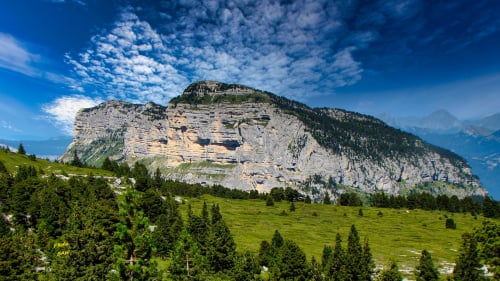 randonnée au Mont Granier massif de la Chartreuse