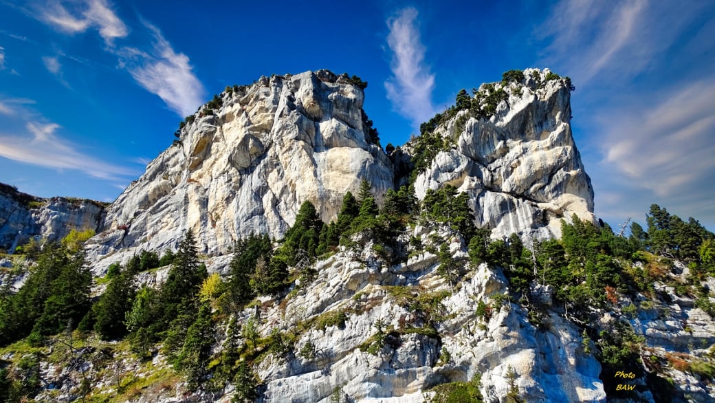 Les rochers de Belles Ombres randonnée  massif de la Chartreuse