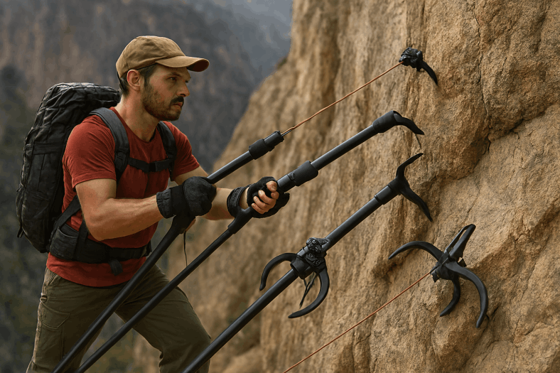 image générée par l'IA  randonnée dans le massif de la Chartreuse page humoristique