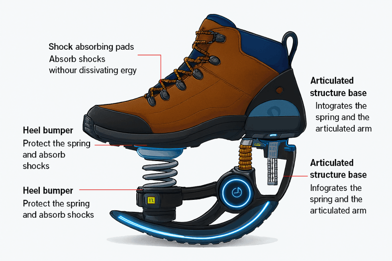 image générée par l'IA  randonnée dans le massif de la Chartreuse page humoristique