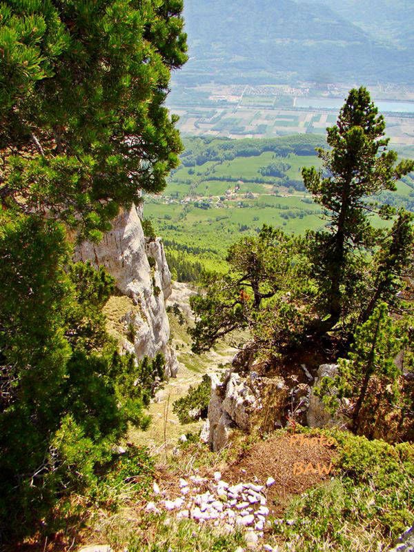 randonnée  le trou et passage de la Rousse   massif de la Chartreuse 