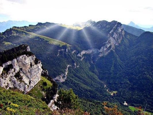 Randonnée au pas de l'Échelle massif de la Chartreuse France