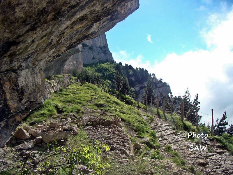 randonnée au passage de l'Aulp du Seuil  massif de la Chartreuse
