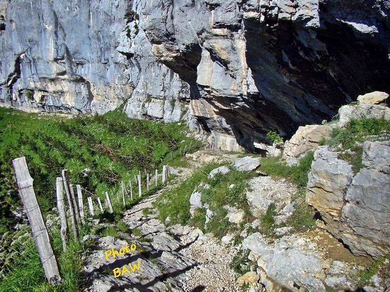 randonnée au passage de l'Aulp du Seuil  massif de la Chartreuse
