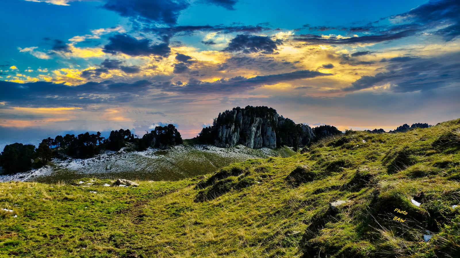 randonnée au col de l'Alpe et sa croix  massif de la Chartreuse