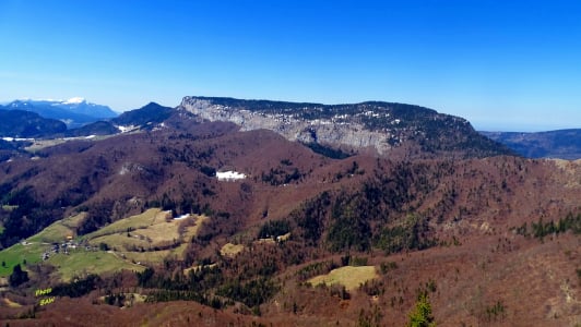 Le Mont Outheran randonnée massif de la Chartreuse France