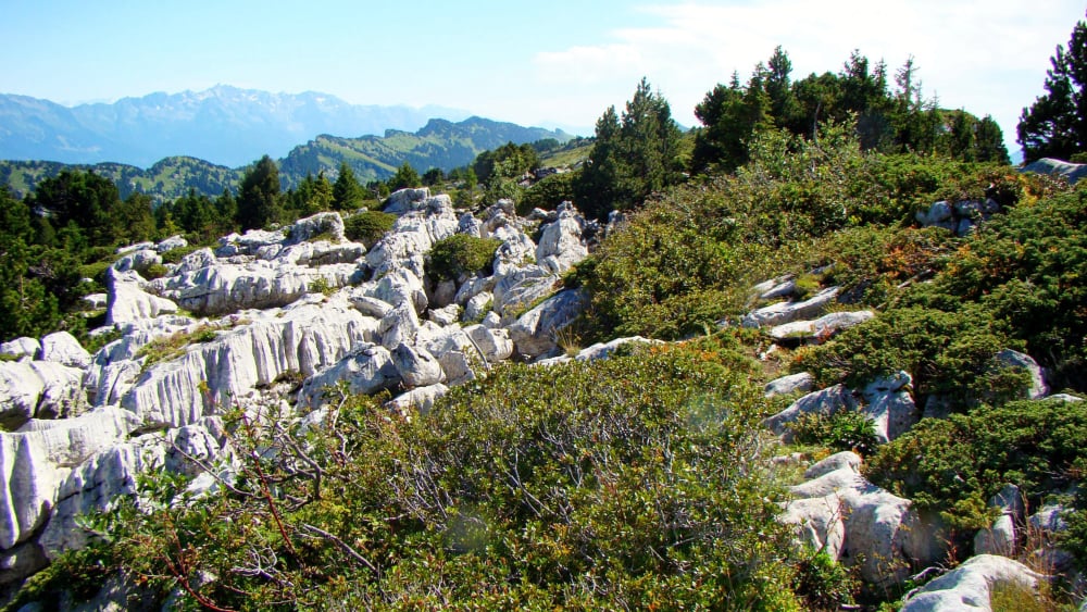 randonnée au Mont Pinet massif de la Chartreuse