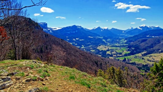 La pointe de la Gorgeat et le Mont Joigny randonnée massif de la Chartreuse France