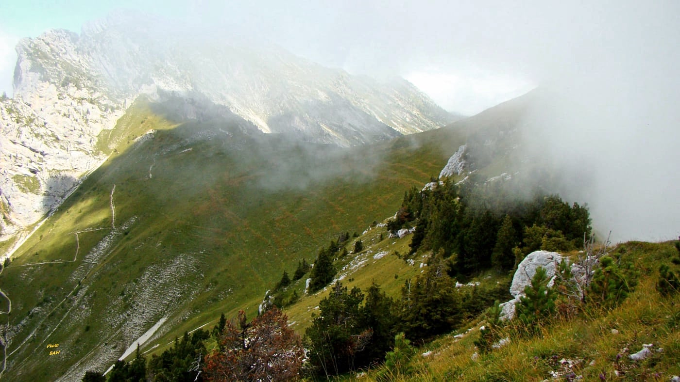 randonnée dôme et col de Bellefont  massif de la Chartreuse
