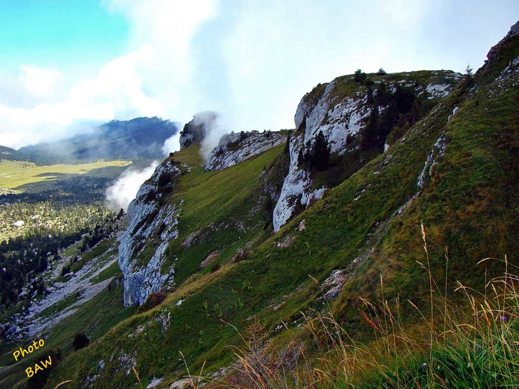 randonnée dôme et col de Bellefont  massif de la Chartreuse