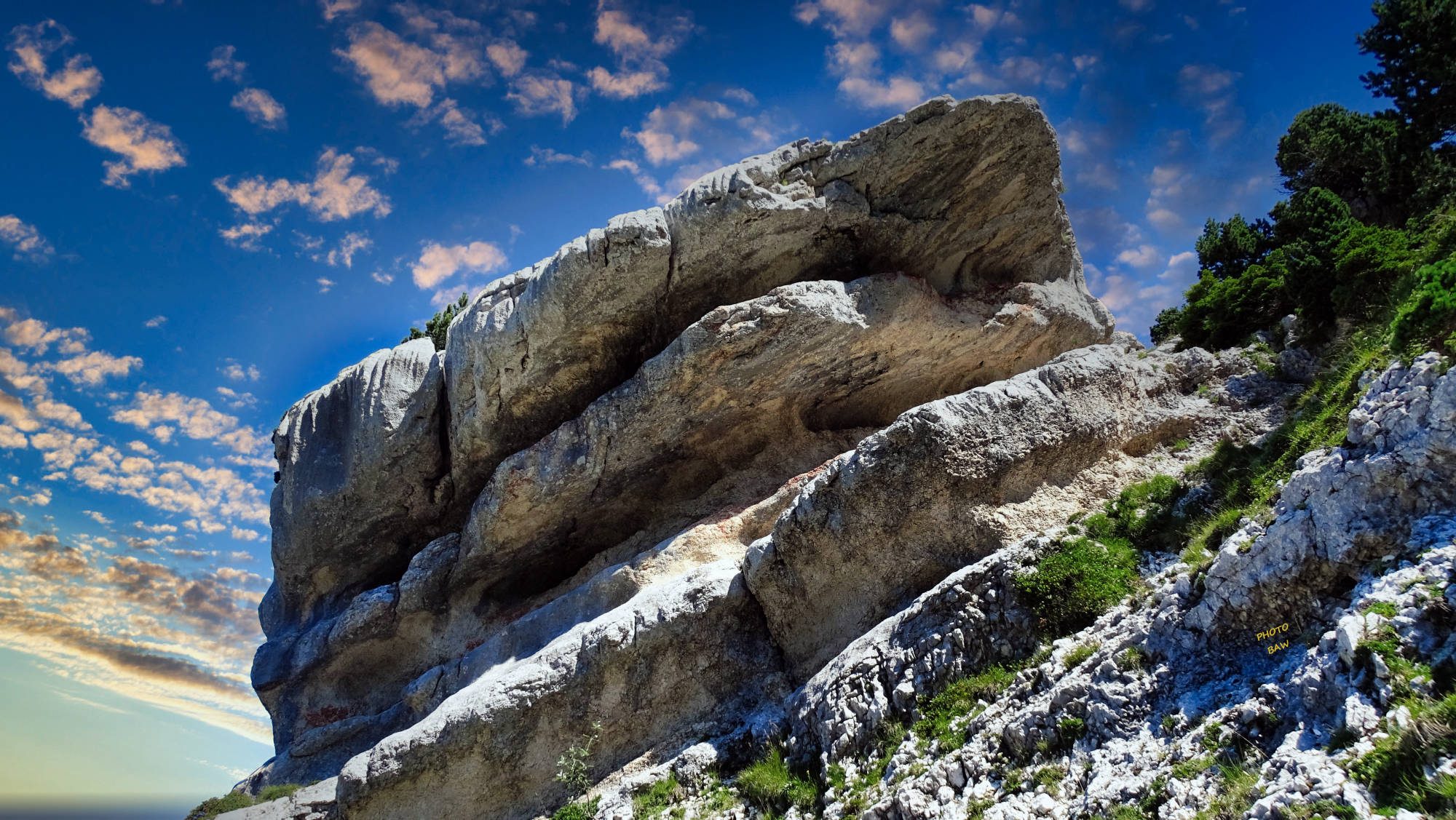 Chamechaude randonnée en Chartreuse le monolithe de la Folatière 