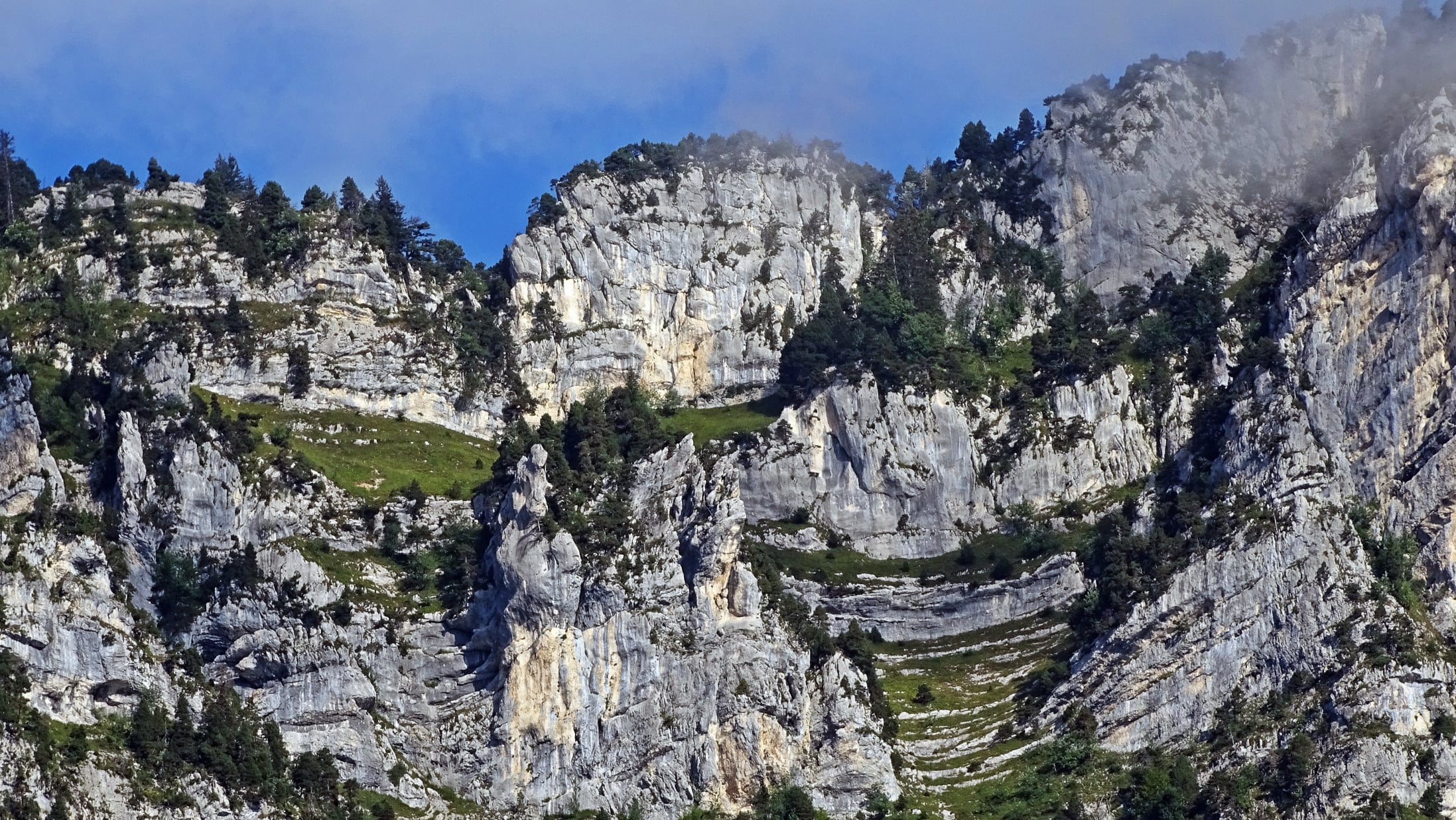 randonnée au passage du Fourneau massif de la Chartreuse