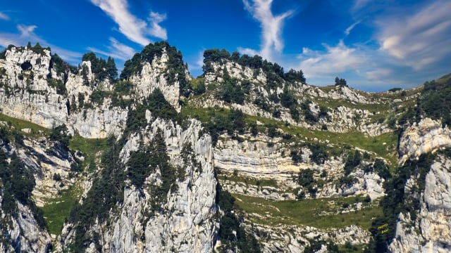 randonnée au passage  du Fourneau massif de la Chartreuse