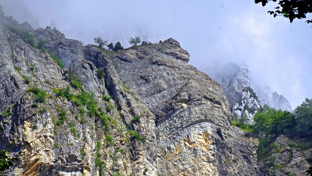 randonnée au passage du Fourneau  massif de la Chartreuse