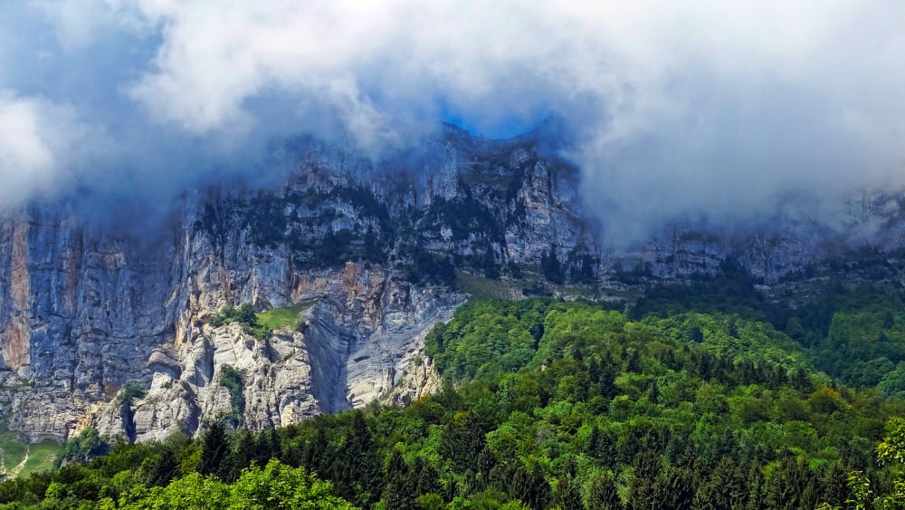 randonnée au passage du Fourneau  massif de la Chartreuse