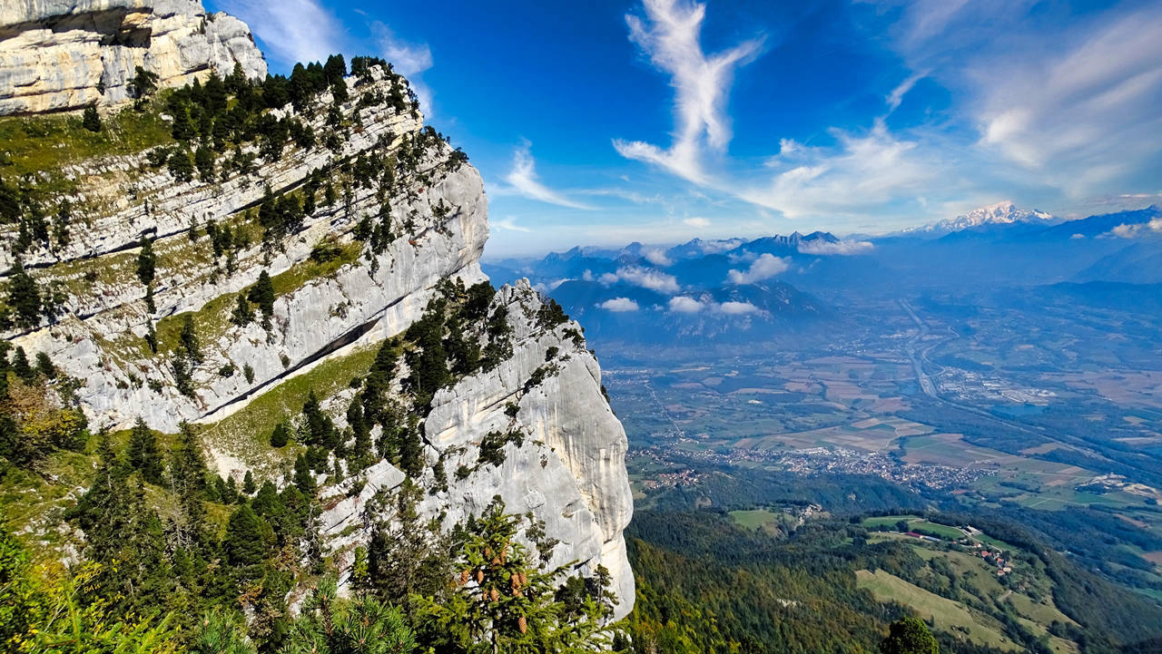 sangle de Belles ombres randonnée en Chartreuse