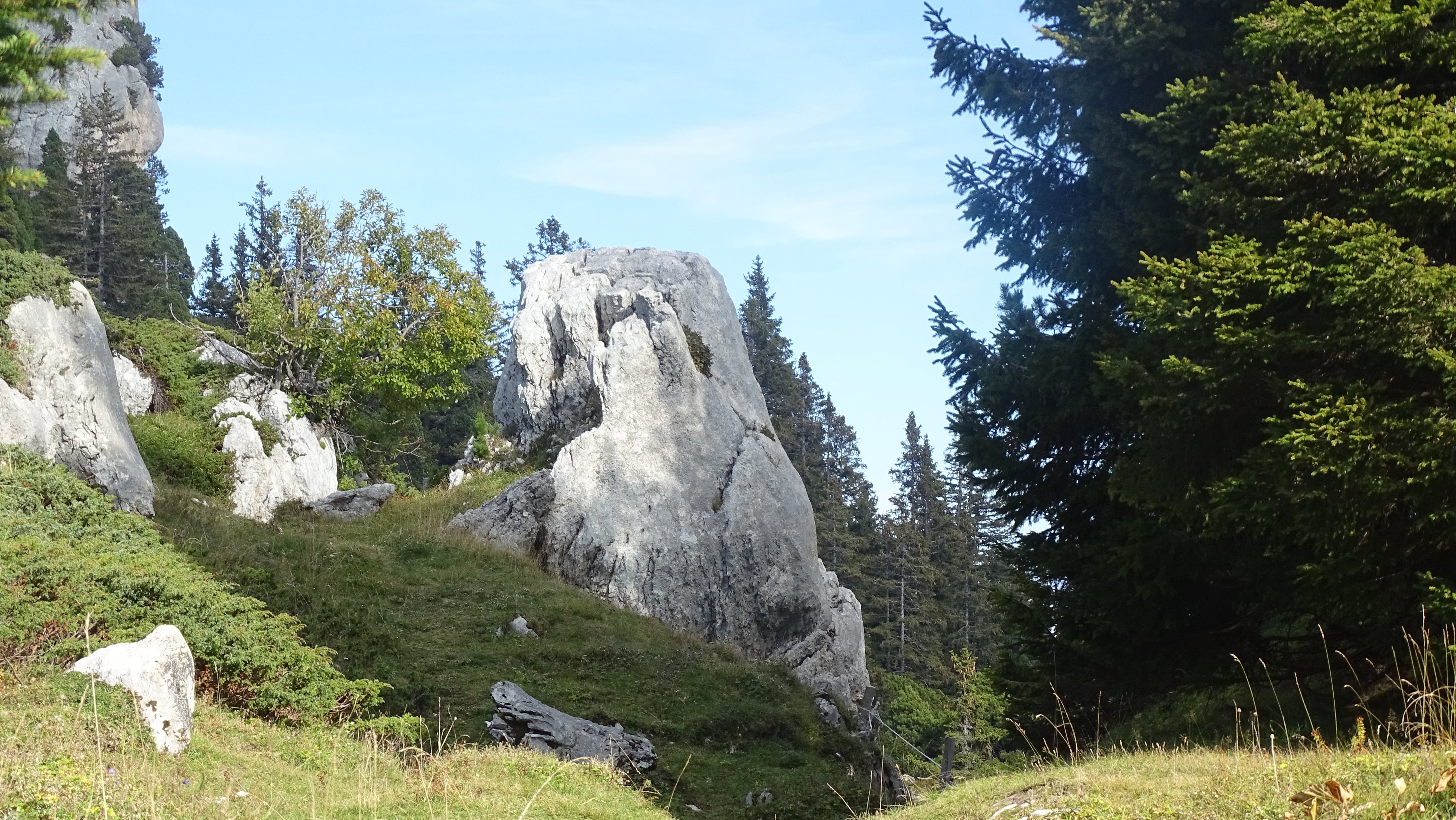 randonnée au col de Belles Ombres    massif de la Chartreuse