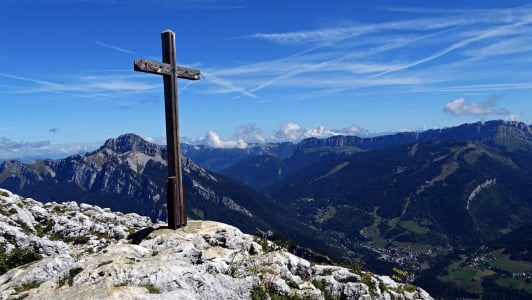 Le sommet du Charmant Som randonnée dans le massif de la Chartreuse France