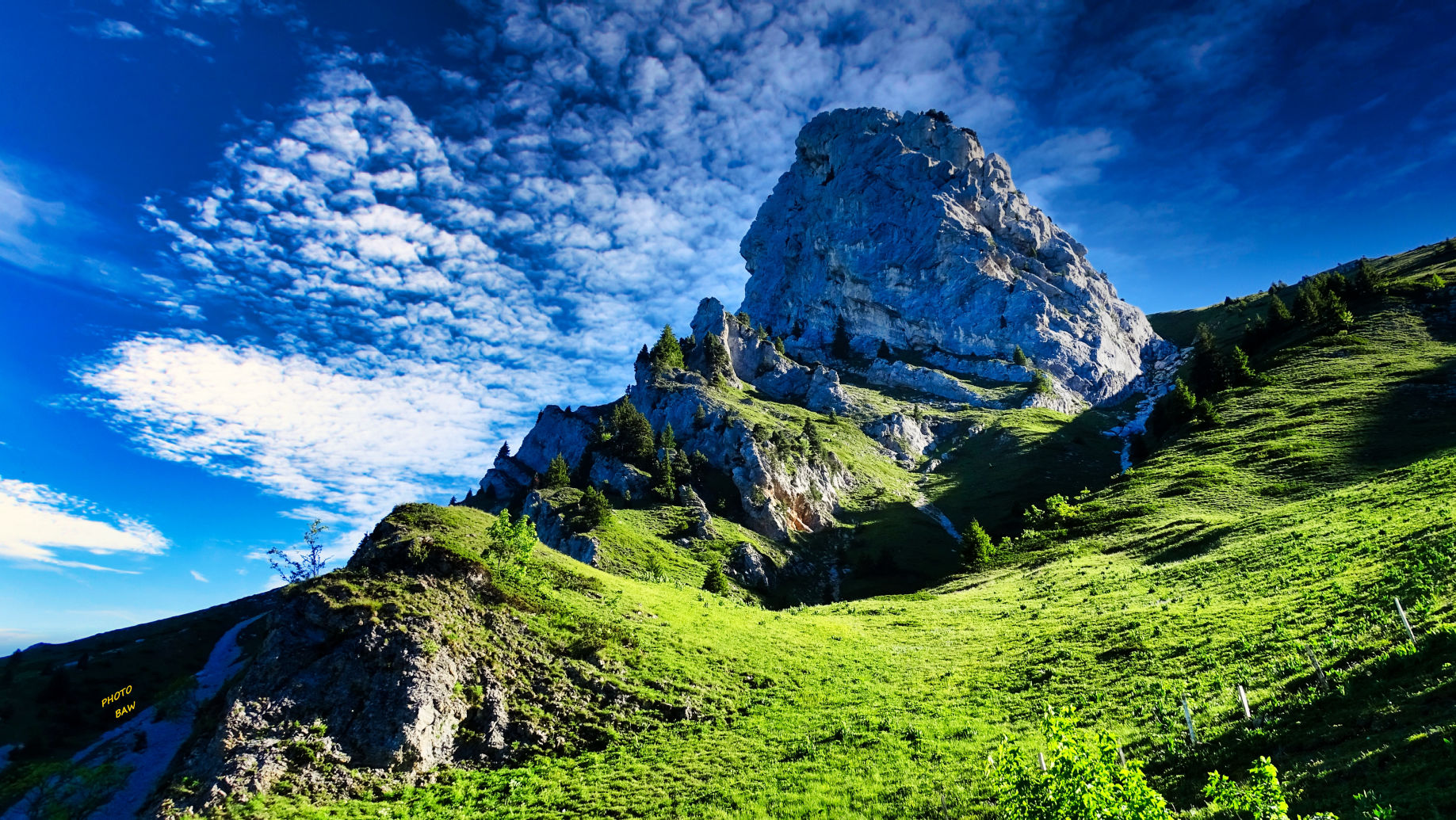 Roc et cabane de Bellefont randonnée en Chartreuse