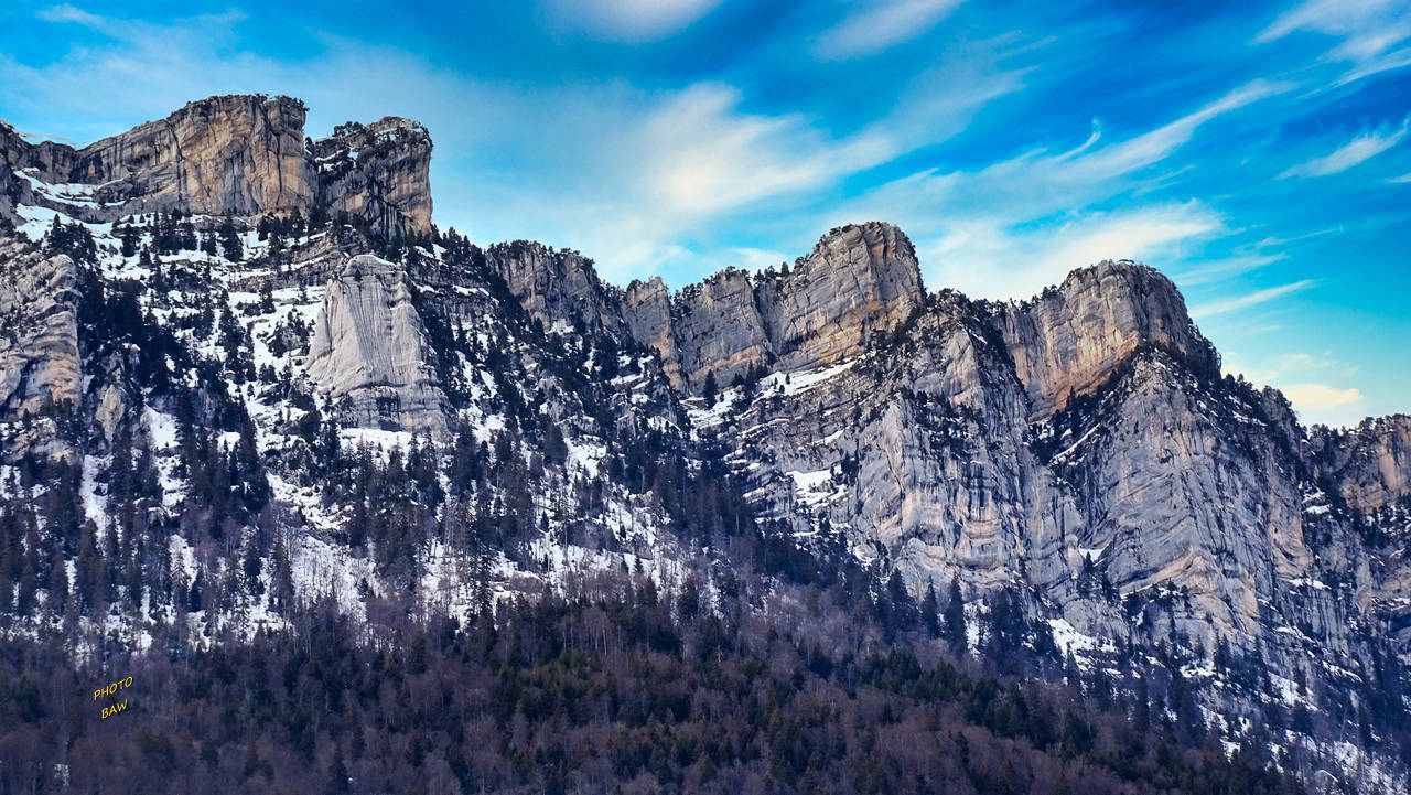 Rochers et sangle de Belles ombres randonnée en Chartreuse