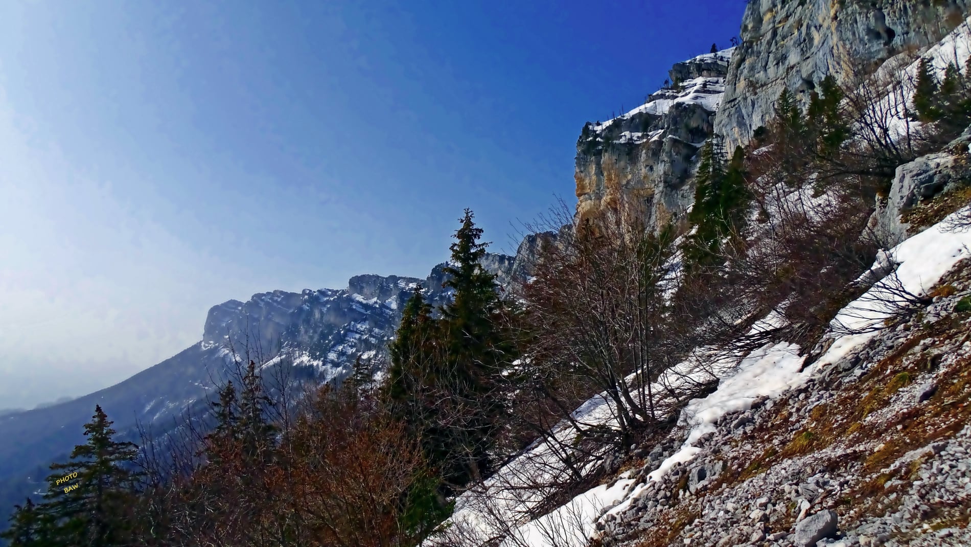 randonnée Grotte et Passage de la Rousse massif de la Chartreuse