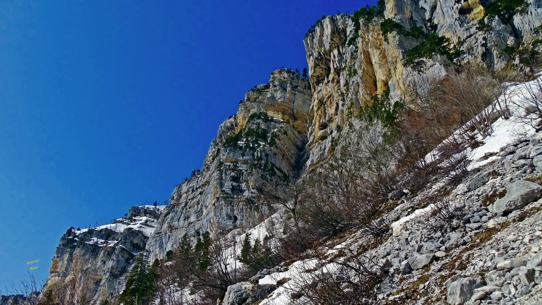 randonnée Grotte et Passage de la Rousse massif de la Chartreuse