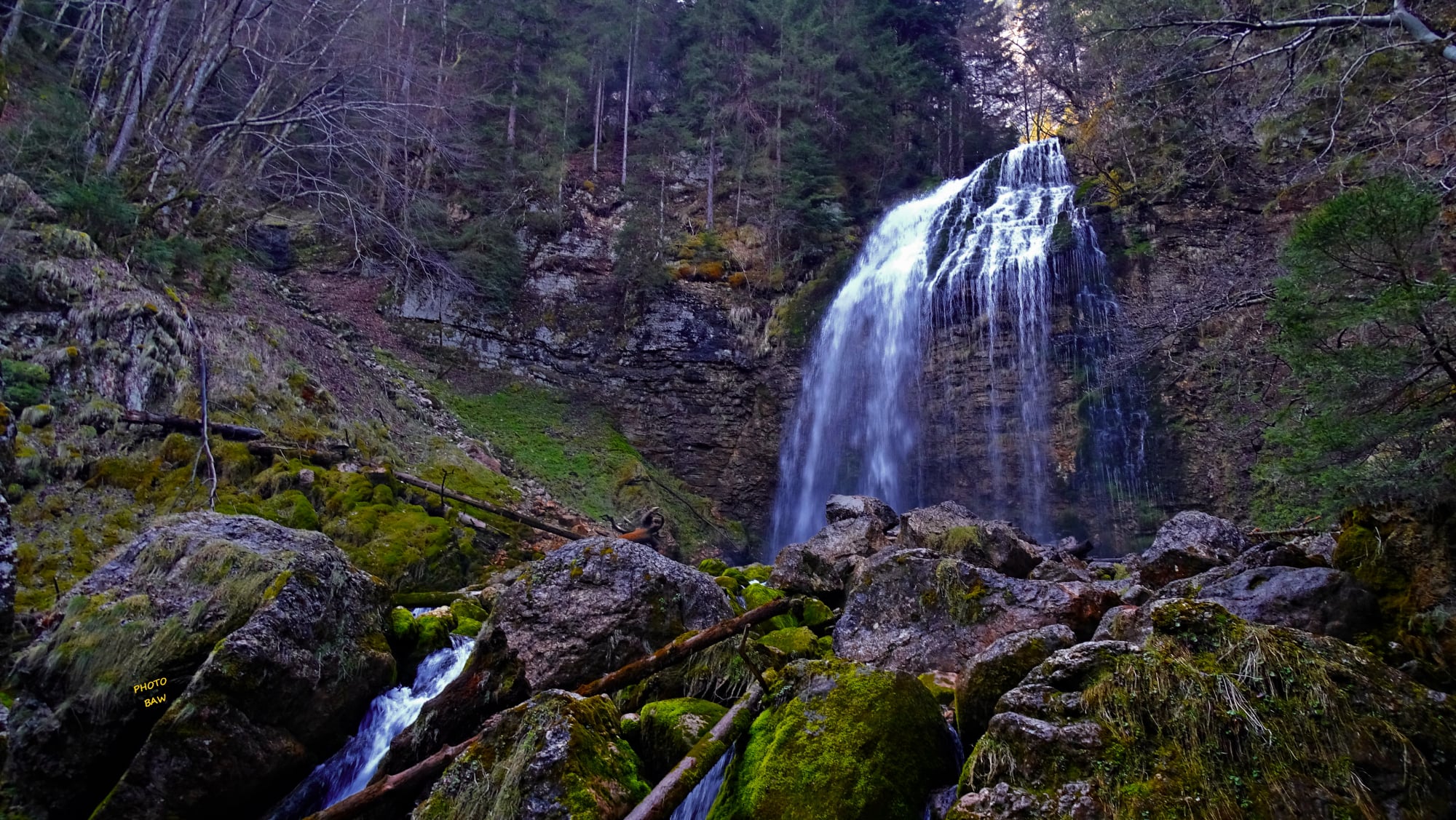 Le cirque de Saint Même et les cascades en Chartreuse photographie paysage nature 