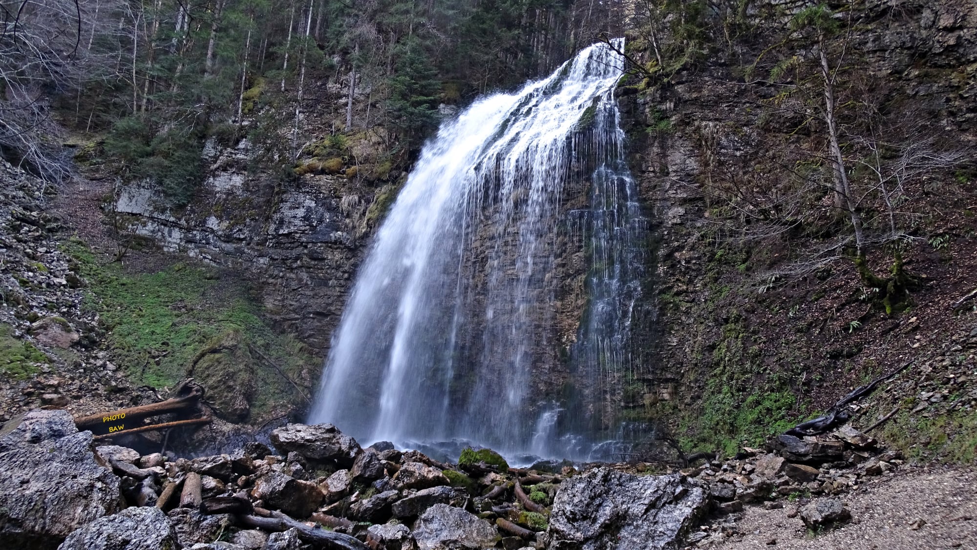 Le cirque de Saint Même et les cascades en Chartreuse photographie paysage nature 