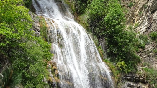 Les cascades du Glésy  randonnée massif de la Chartreuse France