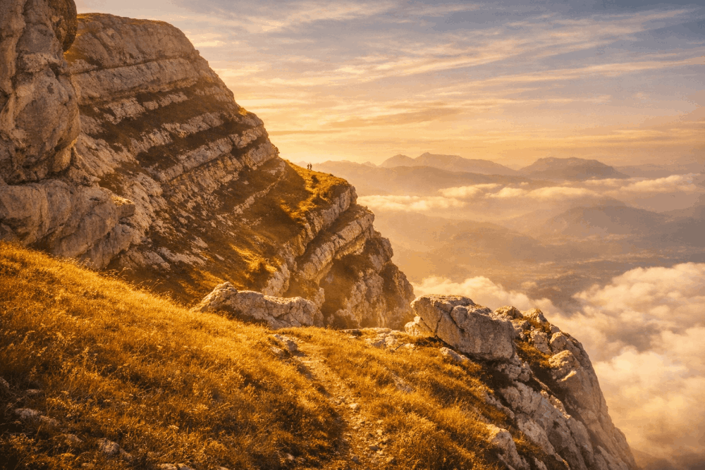 Sangle de Barrère    massif de la Chartreuse