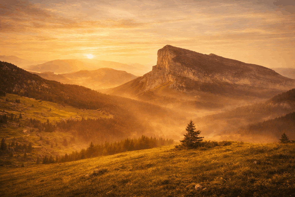 Le Granier  massif de la Chartreuse