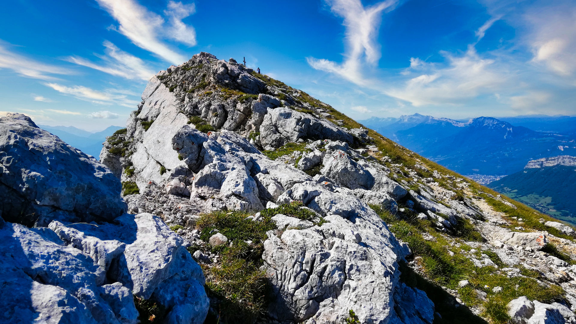 randonnée massif de la  chartreuse sommet de Chamechaude