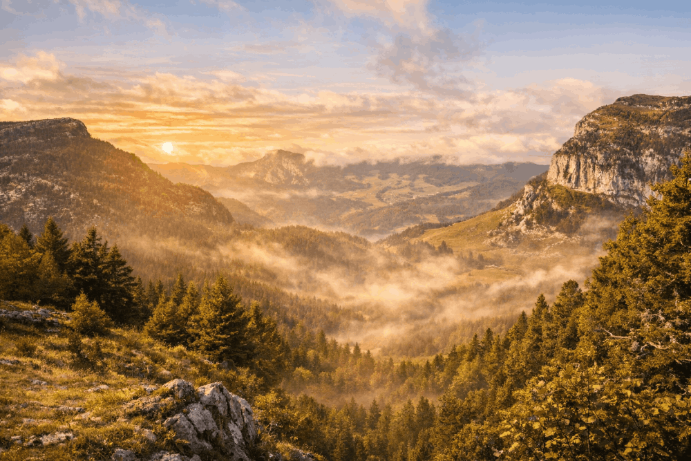 Le col de l'Alpette  massif de la Chartreuse